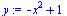 `+`(`-`(`*`(`^`(x, 2))), 1)