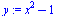 `+`(`*`(`^`(x, 2)), `-`(1))